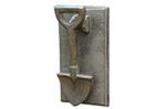 Spade door knocker from Plantstuff.com