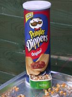 Pringles bird feeder from Dr Ivan Reid