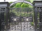 The Poison Garden gates at Alnwick Garden