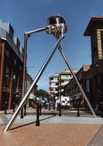 Martian Sculpture, Woking, by Michael Condron