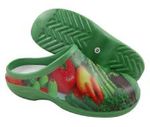 Backdoorshoes, vegetable pattern