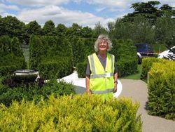 Judy Cornford of Amazingardens at Hampton Court Flower Show 2011IMG_2379