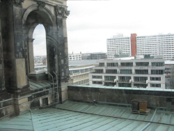 Bee hives on top of the Berliner Dom