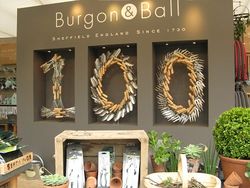 Burgon and Ball stand at Chelsea Flower Show 2013