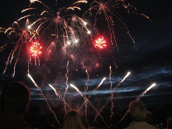 Fireworks display, Shrewsbury Flower Show, 2013