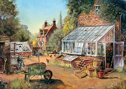 Gardeners Cottage jigsaw from Wentworth puzzles