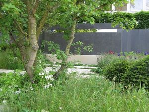 No Man's Land, Chelsea Flower Show, 2014, central back feature