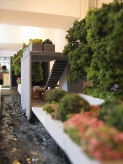 Vertigo (detail) by Jamie Dunstan, Miniature Garden Show, London 2014