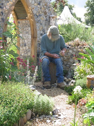 Flintknapper's Garden, A Story of Thetford, Hampton Court Flower Show 2014