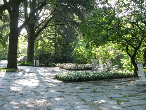 Shady spot, Planten und Blomen, Hamburg, Germany