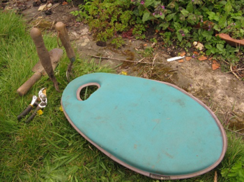 Turquoise Kneelo garden kneeler