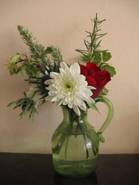 Lonely Bouquet in vase