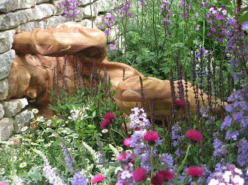 Meningitis Now Futures Garden, by John Everiss, Chelsea Flower Show 2016