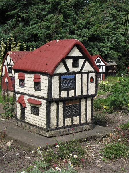 Edgar Wilson's Miniature Medieval Village, Vauxhall Park, London