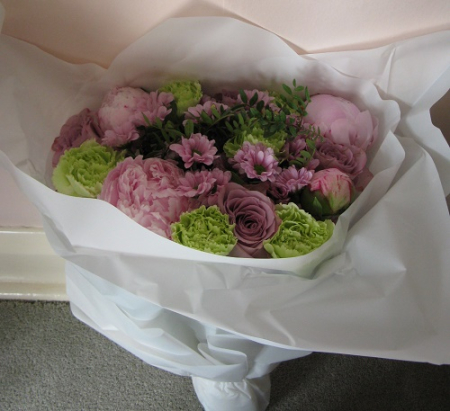 Prestige Flowers wrapped