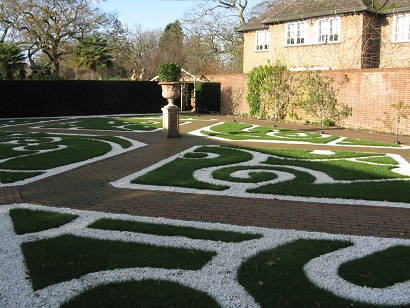 Parterre, Wisley, December 2014