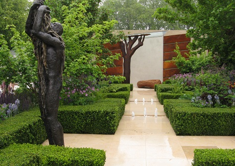 Morgan Stanley Healthy Cities garden,by Christ Beardshaw, Chelsea Flower Show 2015