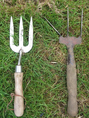 Handforks modern and antique