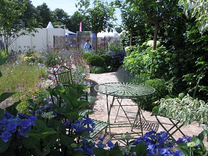 Squire's Garden Centres Urban Oasis, Hampton Court Flower Show 2015