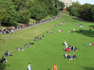 Princes Street Gardens, Edinburgh, 2010