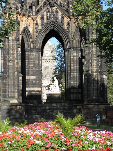 Walter Scott Memorial, Princes Street, Edinburgh